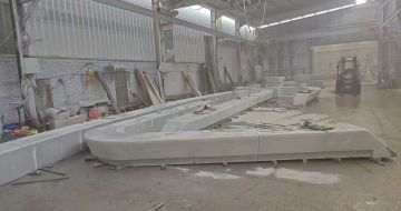 邢台 花岗岩整石坐凳拼装