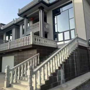 邢台 芝麻白别墅阳台栏杆，楼梯栏杆