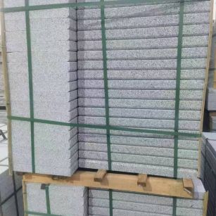 邢台 5公分芝麻白，倒斜角，室外楼梯踏步