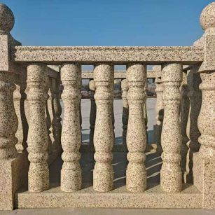 邢台 黄金麻栏杆（扶手，花瓶柱，将军柱）