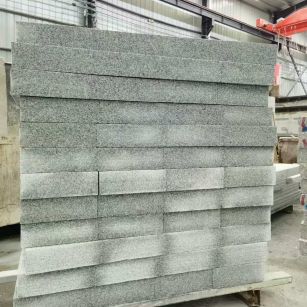 邢台 芝麻白10公分300*600广场地铺，A料定制，尺寸标准，厚薄均匀