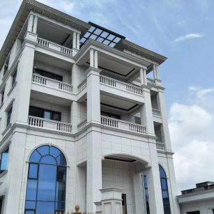 邢台芝麻白别墅干挂效果展示