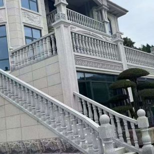 邢台 芝麻白别墅，栏杆