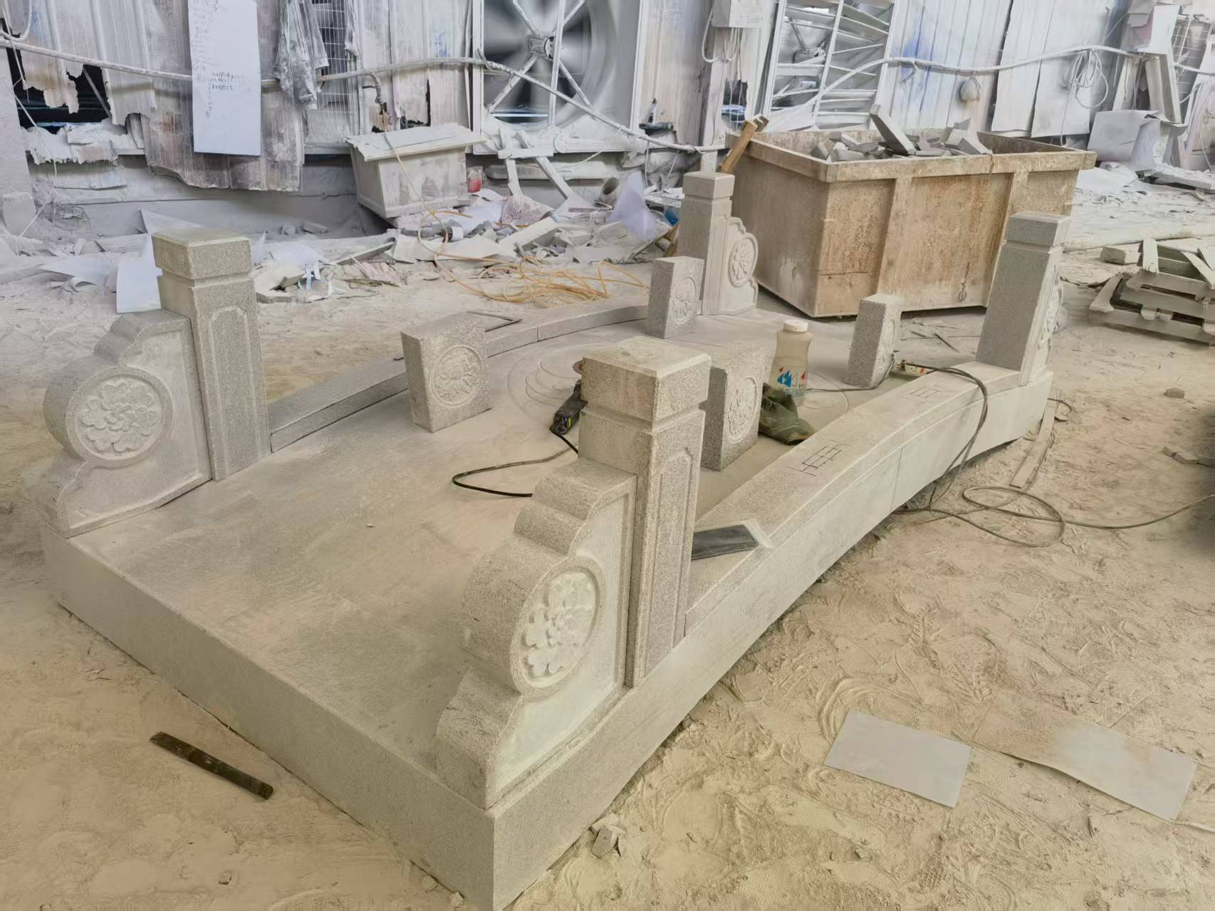 邢台 芝麻灰火烧面石桥-拼装