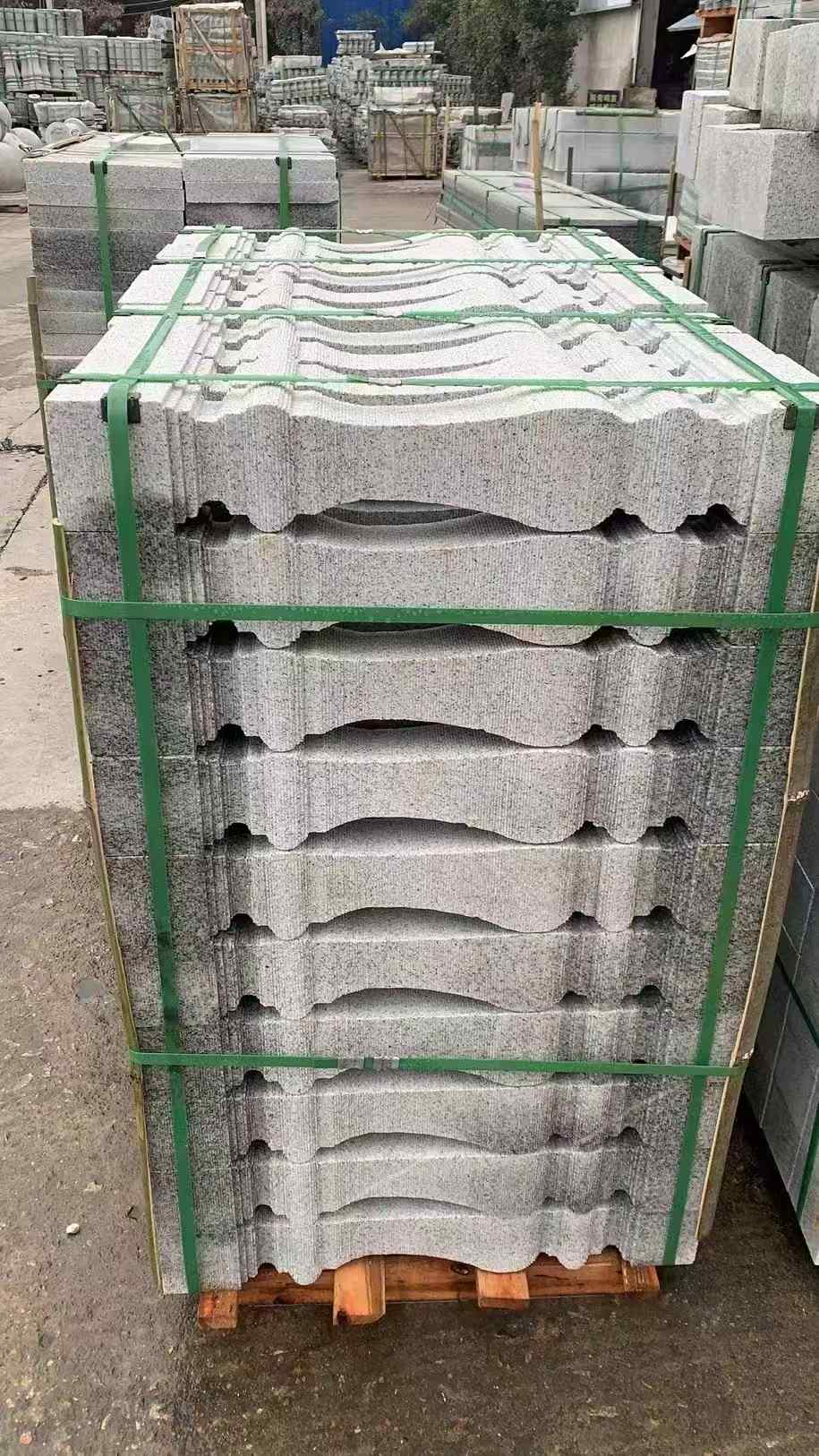 邢台 芝麻白方形拉丝面，栏杆花瓶柱