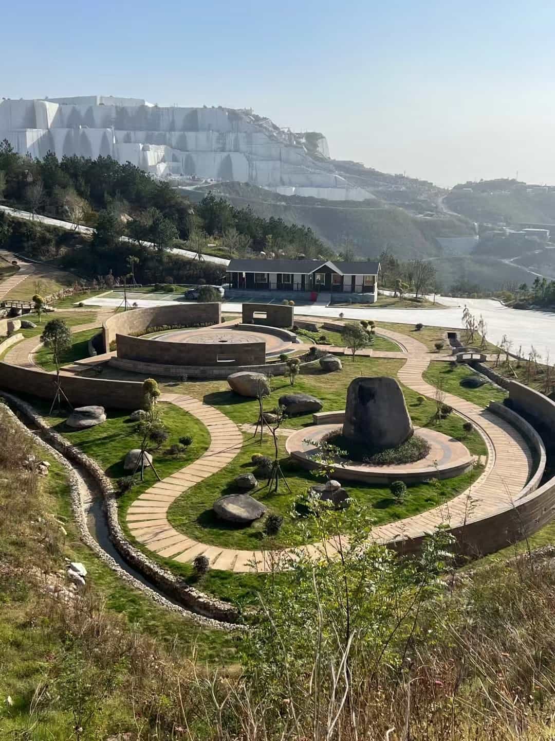 邢台仿古石铺装整体效果