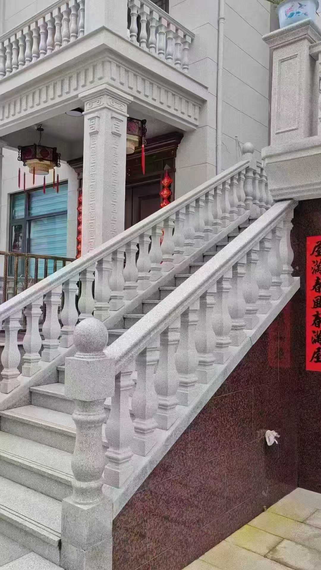 邢台 天然石材 阳台庭院护栏、栏杆