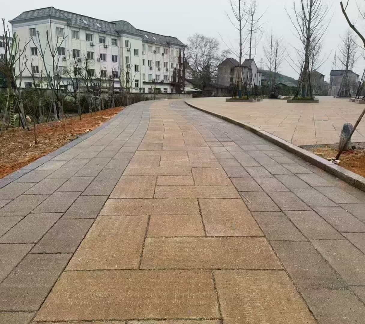 邢台仿古石铺装效果