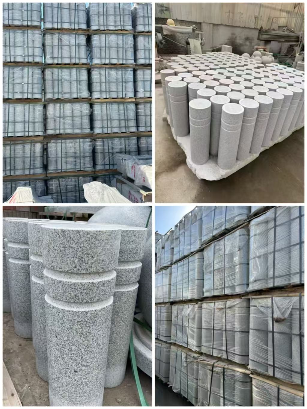 邢台 芝麻白花岗岩挡车柱、隔离柱多少钱