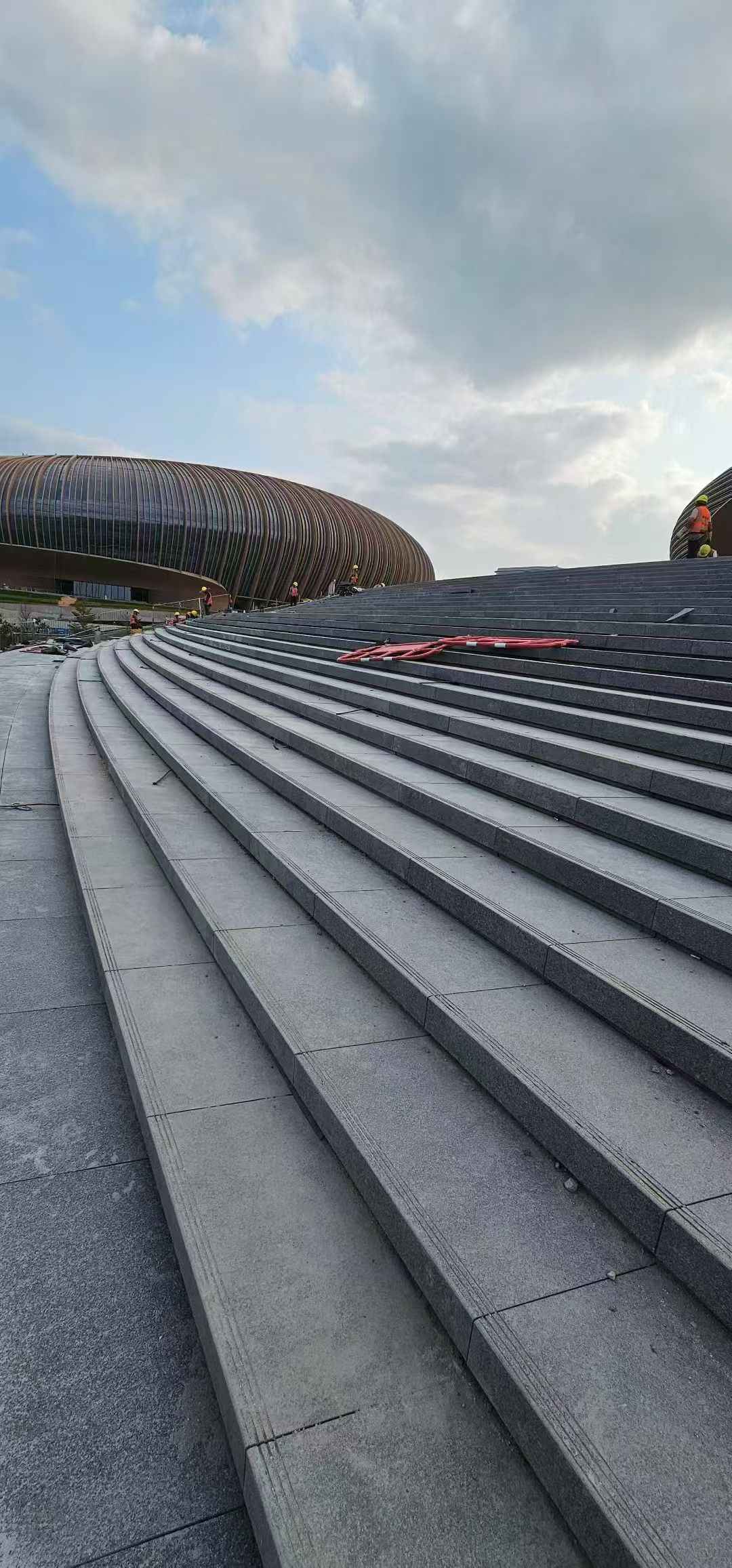 邢台 弧形整石台阶铺装效果图
