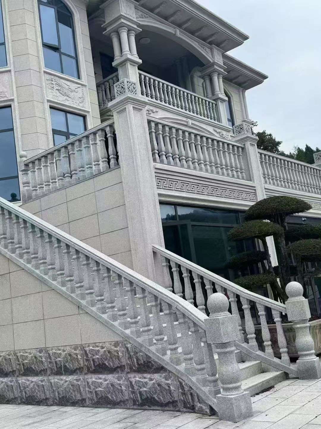 邢台 芝麻白别墅，栏杆