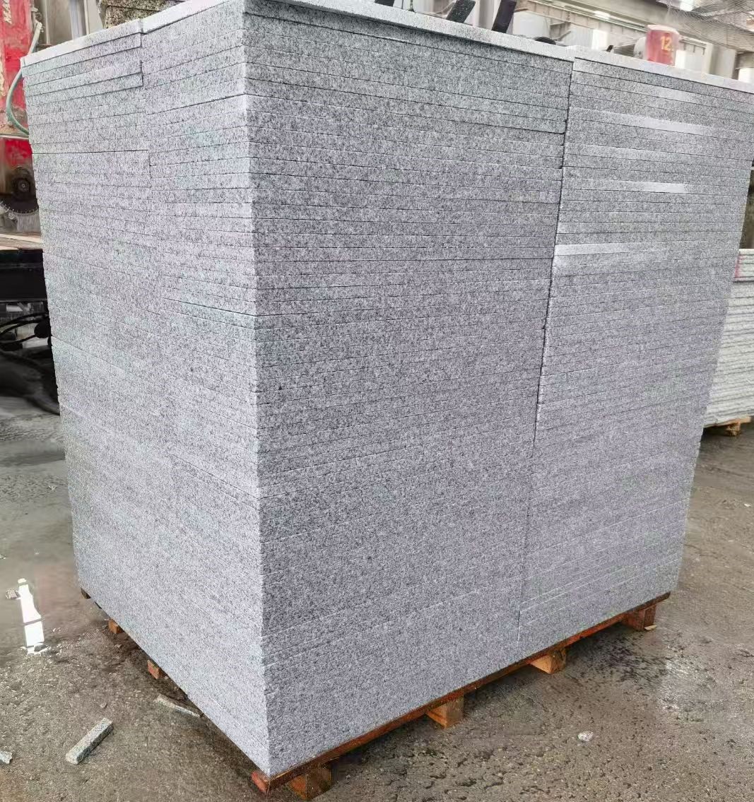 邢台 火烧面地铺石，街道广场园林市政工程板，1.8~5.0厚均有现货